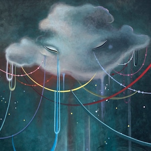 Crying Cloud - limited edition reproduction