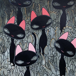 Black Cats limited edition reproduction