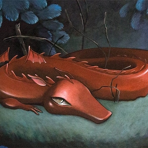 Red Dragon limited edition reproduction