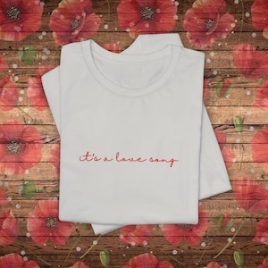 It&#39;s a Love Song Hadestown Shirt | Unisex Hadestown Couple Tee, Orpheus & Eurydice Shirt, Romantic Broadway Gift, Musical Theater Love Story