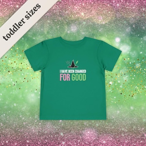 Toddler Wicked Inspired T-Shirt | Broadway For Good Shirt for Toddlers