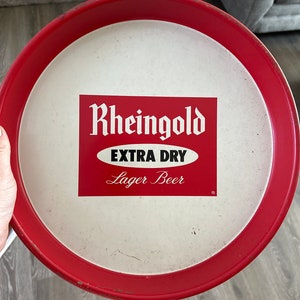 Vintage Rheingold Extra Dry Beer Tray
