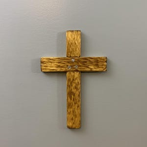 Rustic Decorative Wooden Wall Cross - Etsy