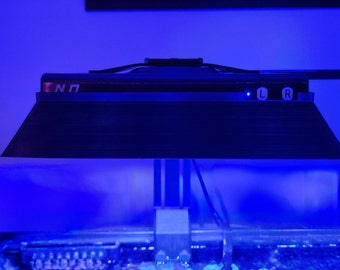 Noopsyche K7 III Pro LED Light Shade - Reef Tank Glare Shield Anti-Spill | 3D Printed