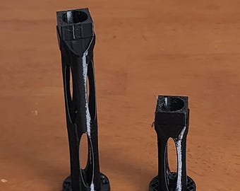 Vented Egg Crate Frag Rack Legs 4 inch - Anti-Wobble Flow-Through Frag Rack Stands (4 Pack) | Reef