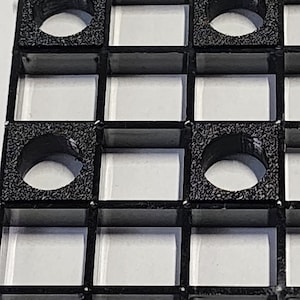 Anti-Wobble Egg Crate Frag Rack Inserts - Keeps Frag Plugs Upright (25 Pack) | 3D Printed