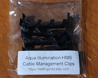 AI HMS Wire Management Clips - Aqua Illumination HMS Cable Organizer for Prime Hydra (6 Pack)