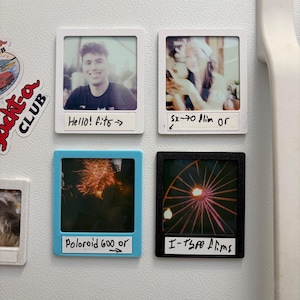 Polaroid Magnetic Photo Frame with Dry Erase Label: Fits SX-70, 600 & I-Type Film