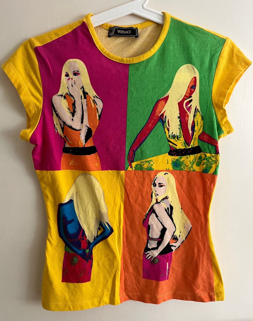 Vintage Versace “call Me Donatella” Shirt S/S 2004 Ready-to Vintage Versace “call Me Donatella” Shirt S/S 2004 Ready-to