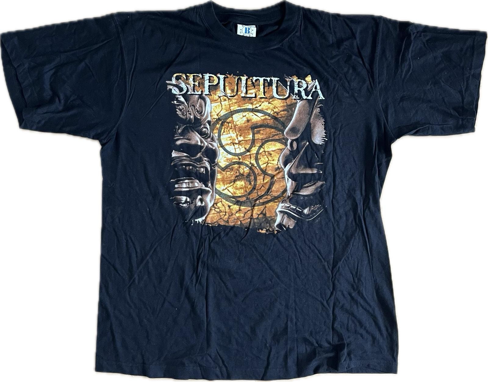 Sepultura Tシャツ 1998 Vintage Sepultura T-shirt Against Europe Tour - Etsy