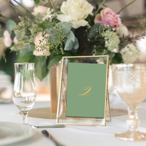 Hochzeit Tischkarten und Sitzplankarte in Smaragdgrün/Gold zum Direktdownload und Direktdruck, 100% individualisierbar