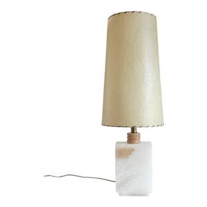 50s Alabaster Table Lamp