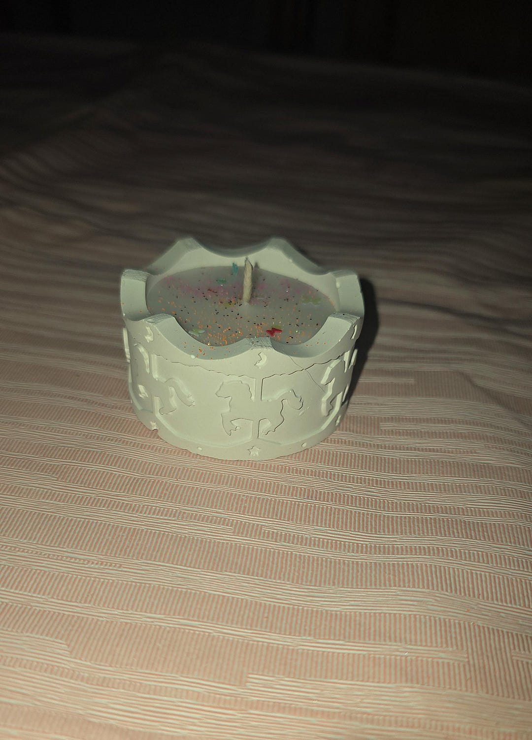 Handmade Carousel Candle • Horse Theme Decorative Candle • 3D Artistic ...