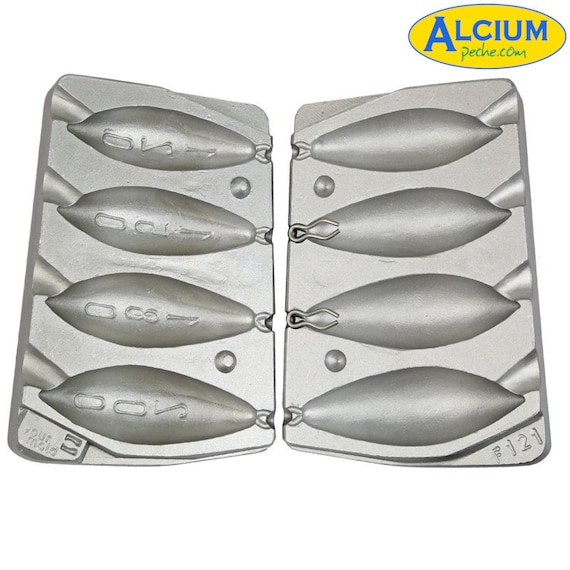Pack - Attaches A9 par 1000 - Grises - MOU7209 - pour moules à plombs