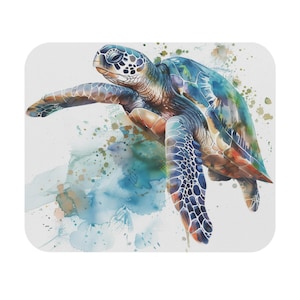 Sea Turtle Mouse Pad (Rectangle)