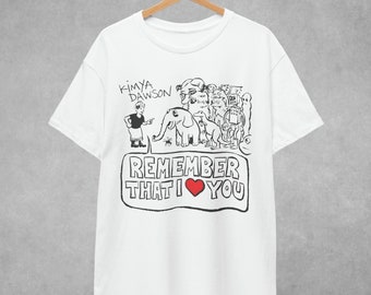 Kimya Dawson "Remember That I Love You" Album Graphic T Shirt