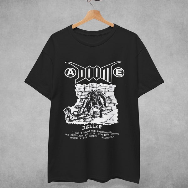 T-Shirt Nausea Crust Punk Band - Maglietta Uomo/Donna 100% Cotone, Girocollo, Stile Giovanile, Stampa Band