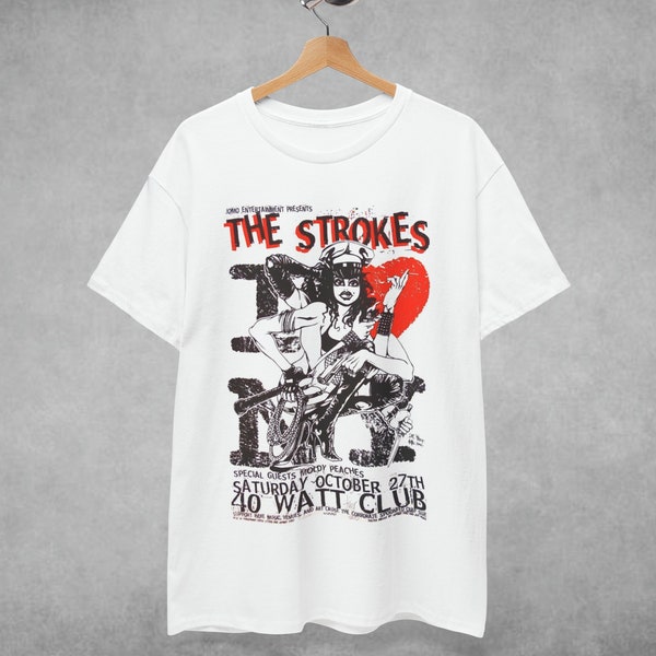 Das Strokes-Konzert-T-Shirt