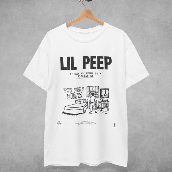 Lil Peep Unisex T-Shirt - Crybaby Album Tee - Rap Music Graphic Shirt - Alternative Band Poster for Gift - Soundcloud Rap