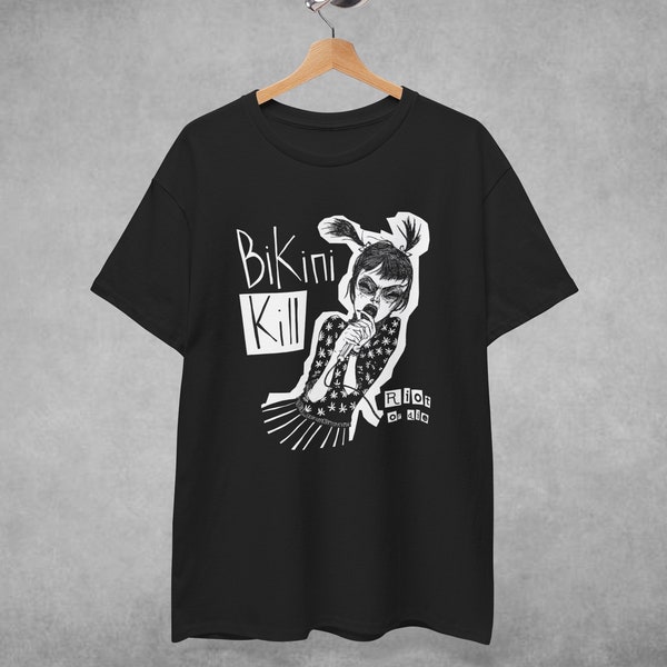Bikini Kill Unisex T-Shirt - Riot Grrrl - Alternative Band Merch for Gift - Bikini Kill Tee - Female Punk Rock Band Shirt