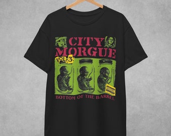 City Morgue Bottom of The Barrel Album T-Shirt - Zillakami Merch - Sosmula Merch - Alternative Band Tee