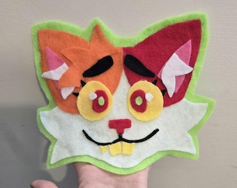 CUSTOM Fursona Felt Badge Patch READ DESCRIPTION