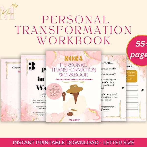 2024 Personal Transformation Workbook for Women