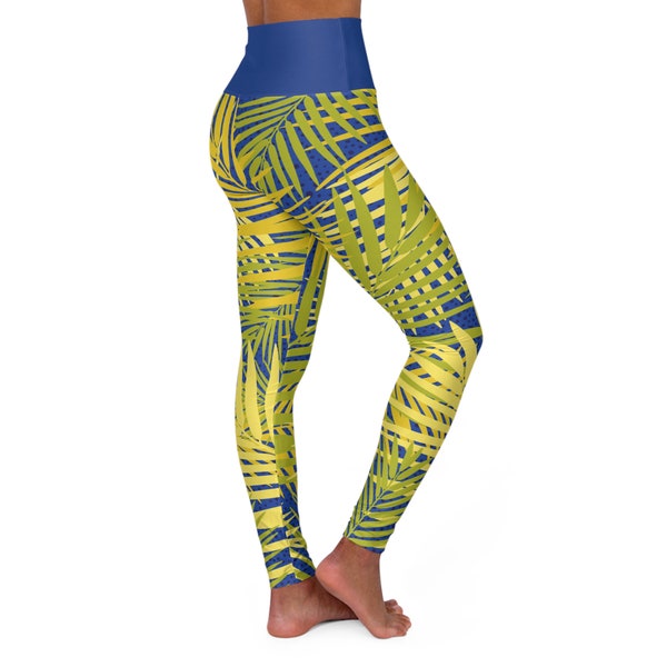 Powered by Plant Plant Mama Legging High Waisted Yoga Leggings Plant Lover On the Go