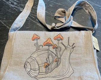 Snail and mushroom