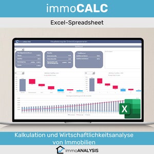 immoCALC - Calcolo e analisi di redditività per immobili - Calcolatrice immobiliare come strumento Excel