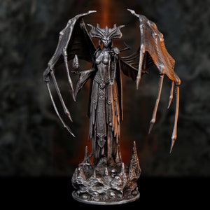 Lilith from Diablo metal miniature hand painted