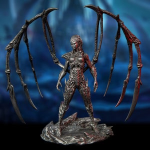 Sarah Kerrigan zerg from StarCraft metal miniature hand painted