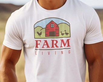 Farm Living Unisex T-shirt