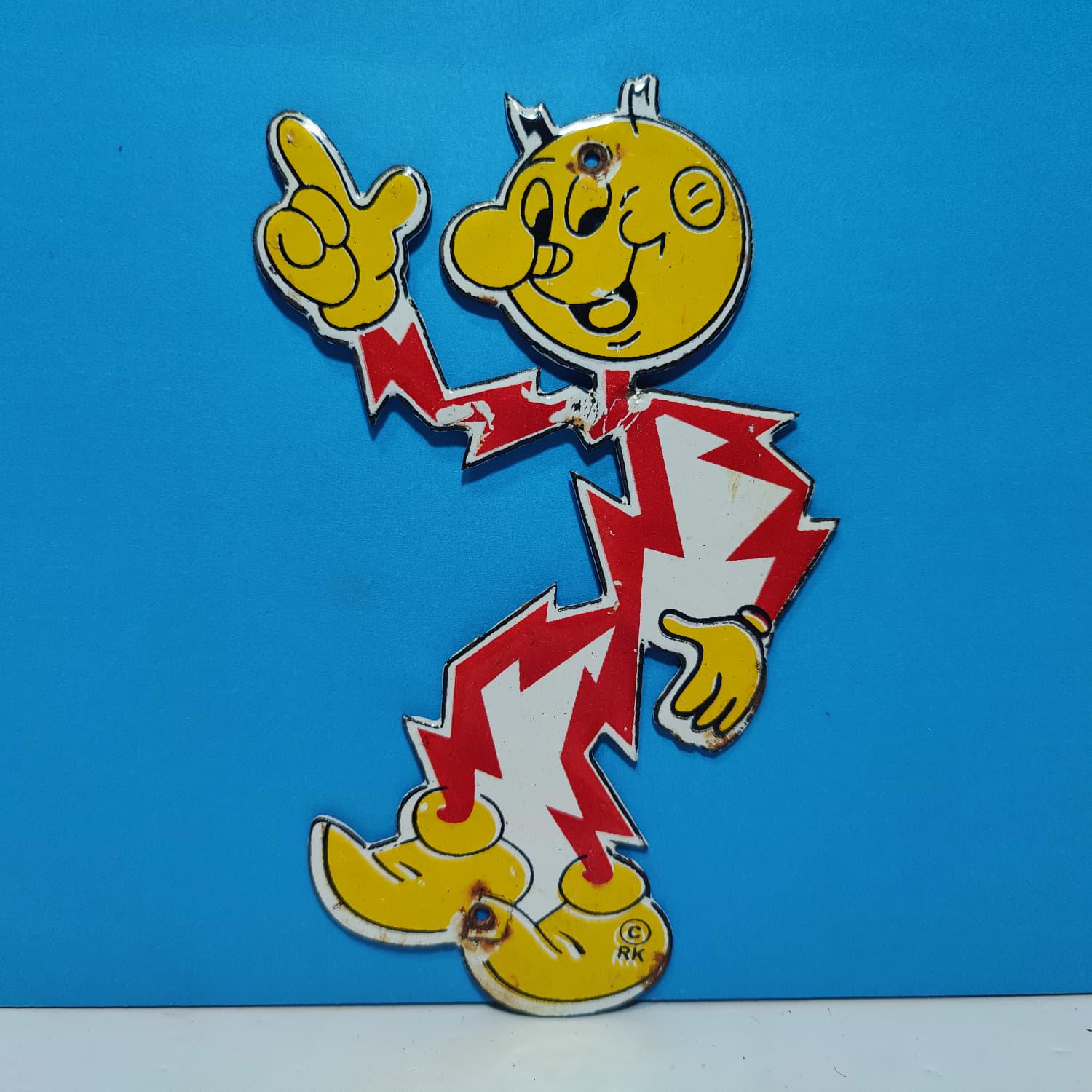 Reddy Kilowatt Metal Sign - Etsy
