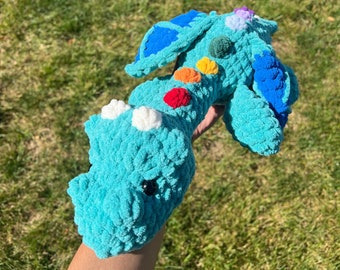Rainbow Dragon Plushie