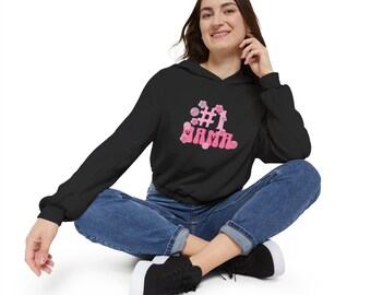 Number One Mama- Women's Cinched Bottom Hoodie