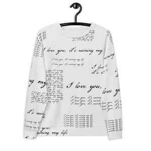 Dostawa szacowana: 12 dni * Bluza * Bluza z długim rękawem * Męski strój na trasę koncertową * Tortured Lyrics I Love You It's Ruining My Life * Poets Era
