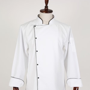 Man Chef Jacket Personalized Chef Coat Chef Jacket For Man And Women Bartender Uniform Free Embroidery Chef Gift Unisex Restaurant