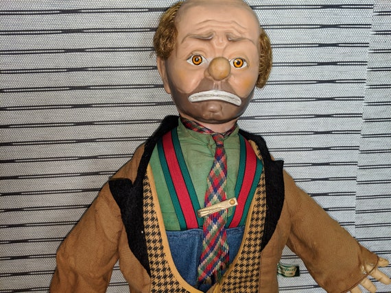 emmett kelly doll 1950's