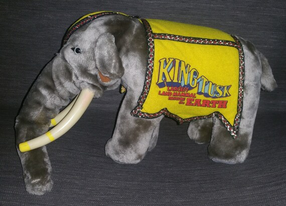 barnum and bailey stuffed elephant