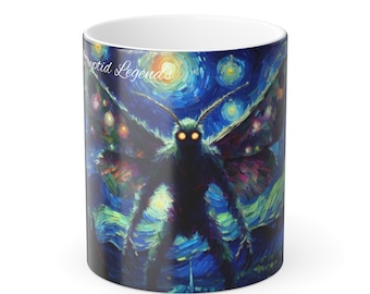 Cryptid Legends: Mythical Mothman Color Morphing Mug