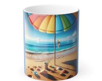 Beach Escape Color Morphing Mug, 11oz.