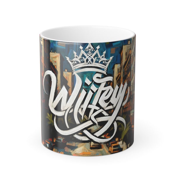 Uptown Queen : tasse à café urbaine Wifey