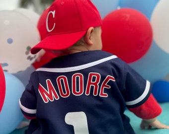 Custom Infant/Toddler Baseball Jersey. Rookie Year Jersey. Customized baby baseball jersey. MLB Toddler Jersey Custom. Rookie of the Year