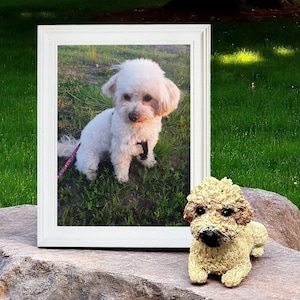 Personalized Dog Figurine, Custom Handmade Pet Sculpture from Polymer Clay, Create a Figure of Your Beloved Dog, Unique Gift for Dog Lovers