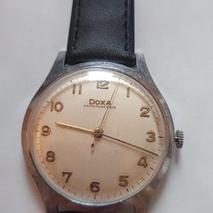 ⭐️OH済⭐️DOXA 手巻きメンズ腕時計 スイス ビンテージ ⭐️OH済⭐️DOXA
