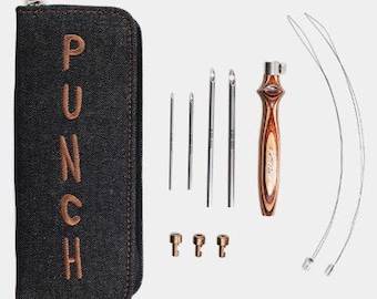 Juego de agujas KnitPro Punch Earthy Wood