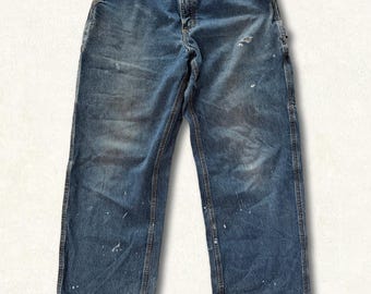 AUTHENTIC Carhartt Utility Denim Jeans - 33 x 30