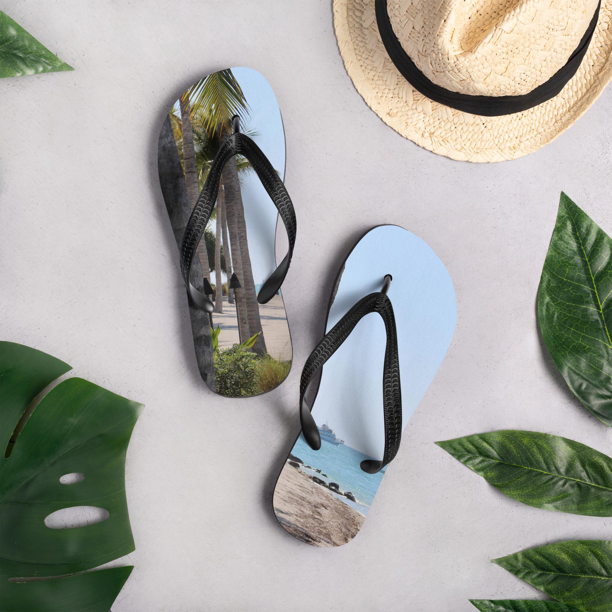 Sunset Key Shoreline Flip-flops – Walk the Edge of Paradise