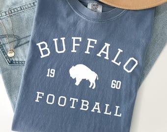 Buffalo Football Varsity Tee: Game Day Comfort Colors T-Shirt